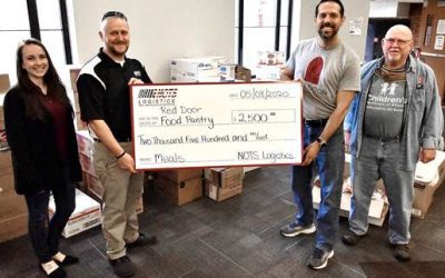 NOTS Logistics Purchases 1250 Meals For Red Door Food Pantry