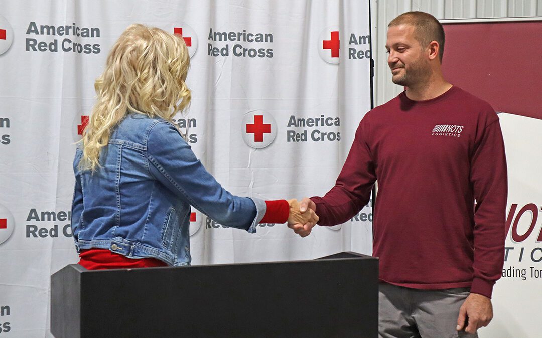 NOTS Logistics Coworkers Honored By Red Cross For Lifesaving Efforts