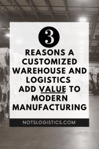 NOTS Logistics customized warehouse